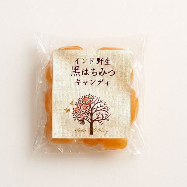 ハニーバターインディバ インド野生黒はちみつ 180g｜シタールのハンティングハニー｜インド