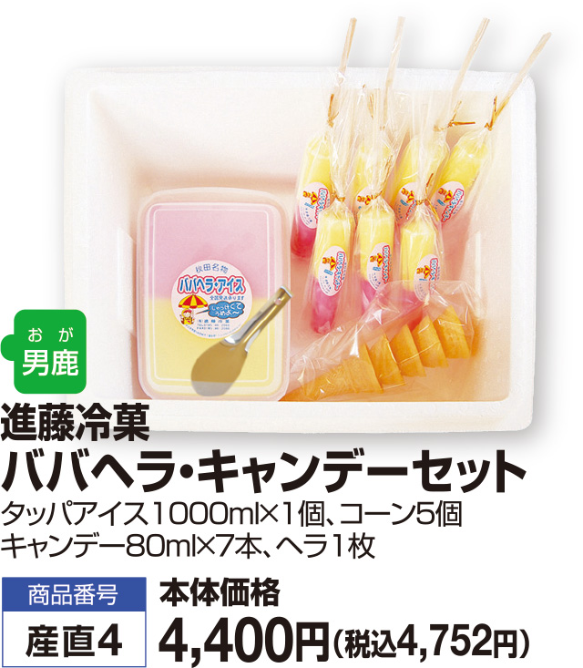 ババヘラ・キャンデーセット