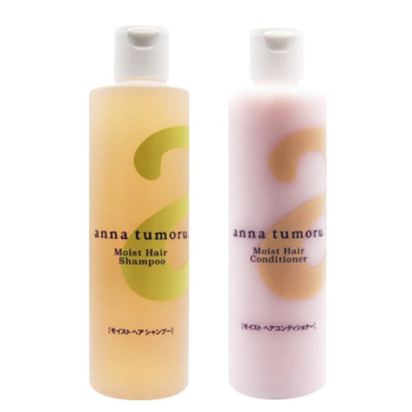 bi2810 アンナトゥモールモイストヘアシャンプー300ml＋アンナトゥモールモイストヘアコンディショナー300ml【人気ブランド／『うるおい・艶・なめらか』で最上級の仕上がり実現／エレガントな香り／無添加ビギナー様にもおススメ】