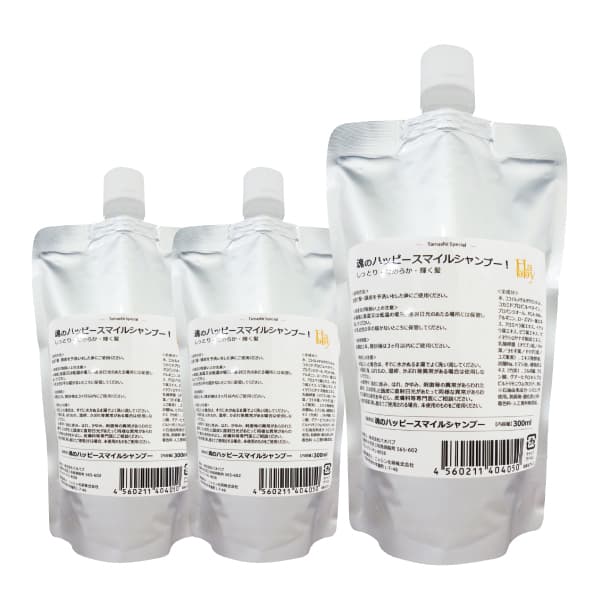 bi2977 魂のハッピースマイルシャンプー（無香料）詰替用300ml×3個