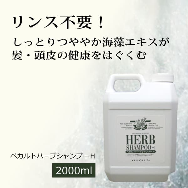 bi2587 ぺカルトハーブシャンプーH（2000ml）【お得な大容量2リットル詰替用】