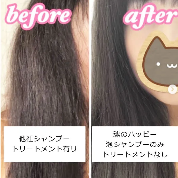魂のハッピー泡シャンプー（無香料）350ml