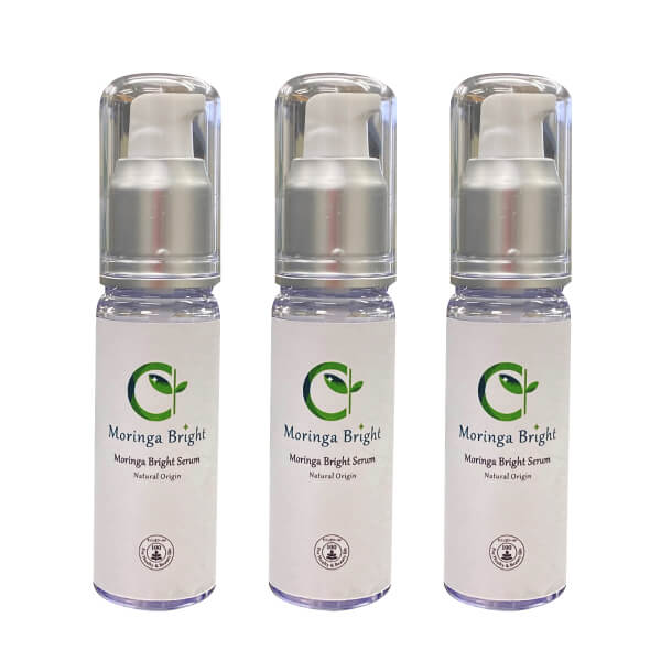 美容液 発酵 モリンガブライトセラム（無香料）3本 セット 完全無添加