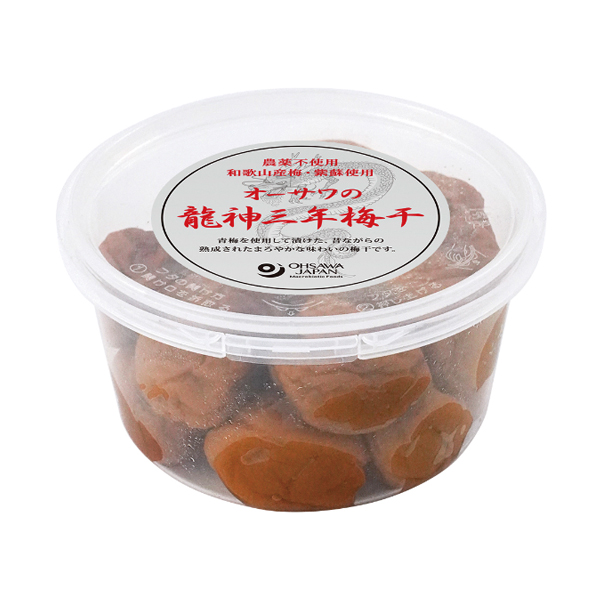 オーサワの龍神三年梅干200g