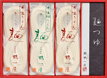 半生うどん・半生細うどん・かつお一番だし麺つゆ（各200g ６袋入 ・つゆ50ml ７袋入）