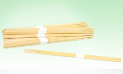 竹角割箸（24cm・白巻帯）1000膳　