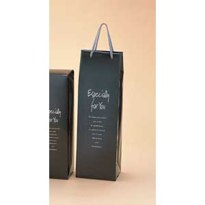 ギフト用ポリ袋 ブラックロングLL 720ml&times;1本用