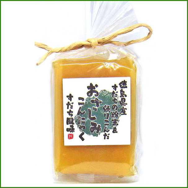 こんにゃくすだち風味