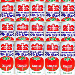 【送料無料】ヒカリ　オーガニックトマトジュース（有塩）　１９０ｇ×３０缶箱【メタボ解消 トマトジュース有効】