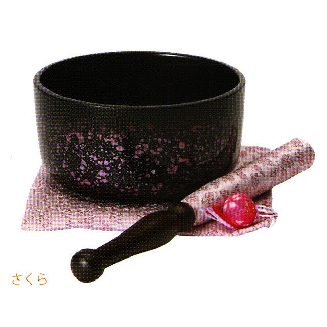 香雲リンセット 2.5寸 さくら ゆめあかり おしゃれ モダン 真鍮製