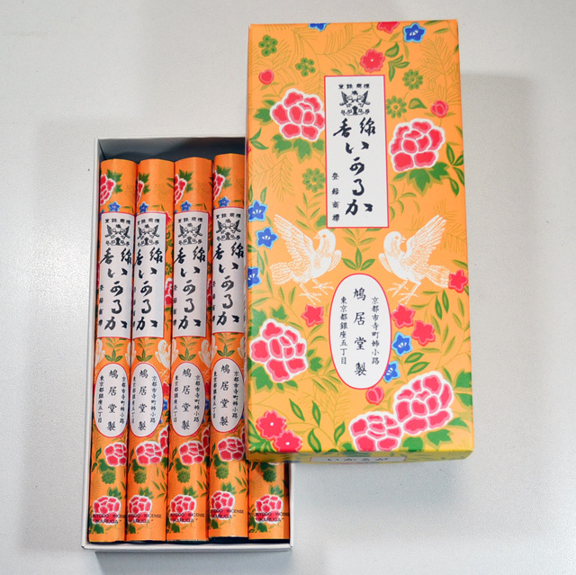 お線香 いかるが 鳩居堂 お供え お悔やみ 贈答用に 通販の花屋 フラワーショップ乃木坂