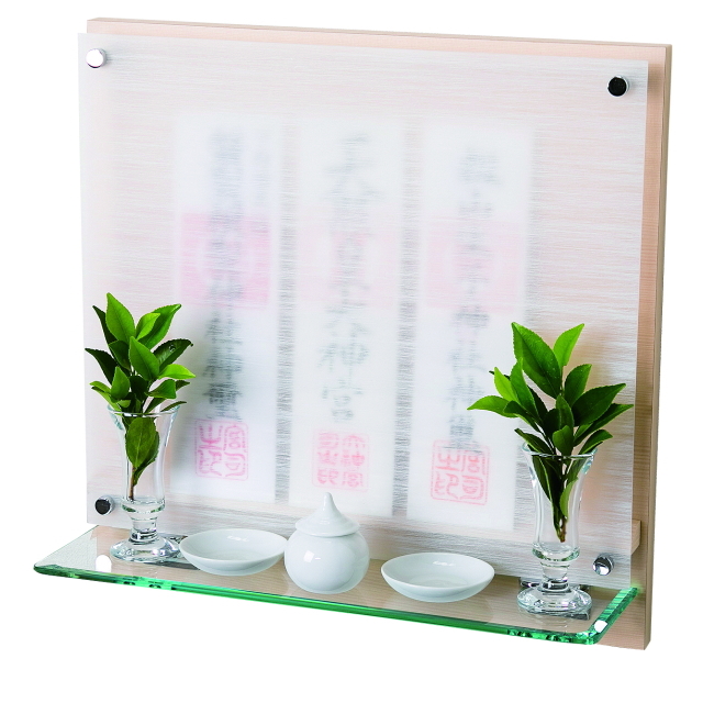 リビング用神棚 モダン 壁掛けヒノキ Neo110g 通販の花屋 フラワーショップ乃木坂