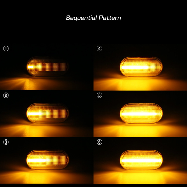 シーケンシャルウインカー サイドマーカー 左右  前期 マーチ