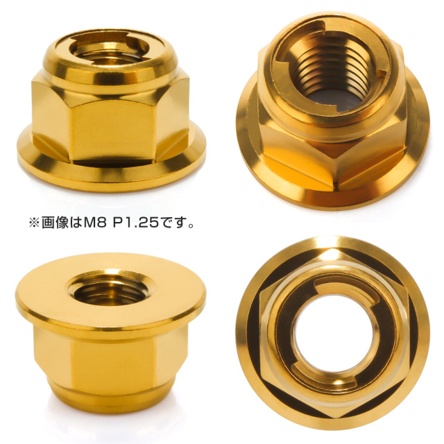 だんじり　金メッキ 楽天市場】64チタン製 カウル用クイックファスナー M6×14
