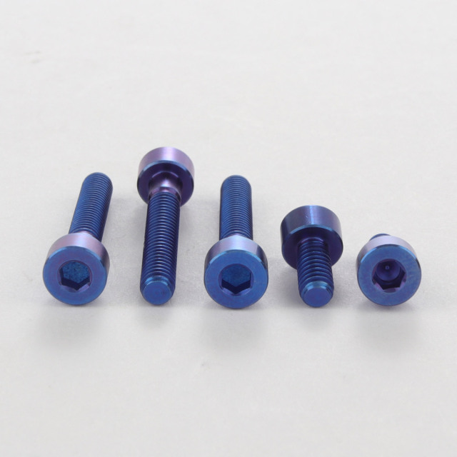 タンクキャップボルト チタンボルト ホンダ車5穴用 燃料タンクカバー