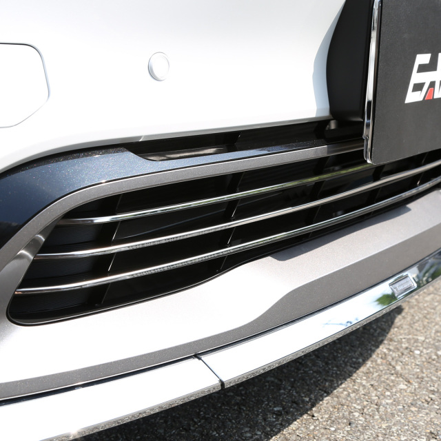 60系 プリウス フロントバンパー グリル メッキ ガーニッシュ