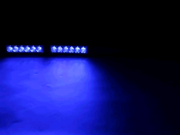 6LED×4連 ストロボ フラッシュ ライト 発光パターン変更可 リモコン