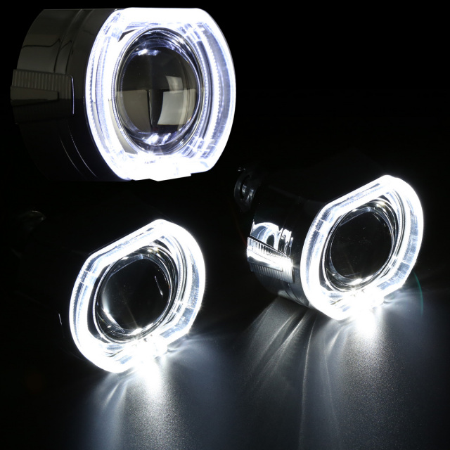 HID プロジェクター 2.8インチ ヘッドライト フォグランプ e-auto fun 最新技術 LEDヘッドライト フォグランプ H7 H8 H9