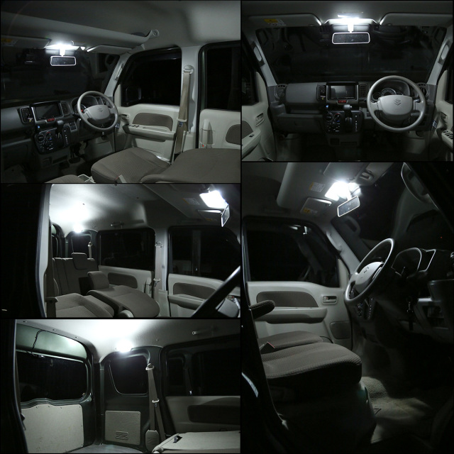 エブリイバン エブリィ バン LED ルームランプ DA17V DA64V 7000K