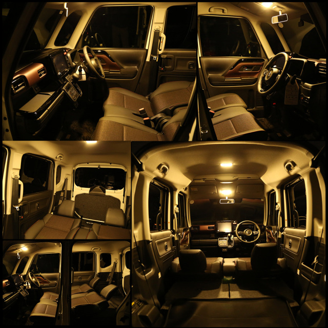 MK54S MK94S スペーシア スペーシアカスタム LED ルームランプ 電球色