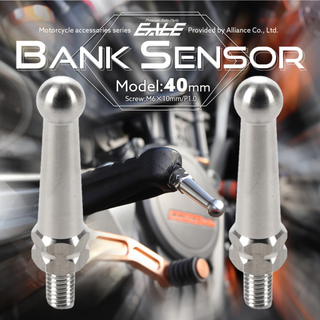 40mm バンクセンサー 汎用 ネジ M6×10mm P1.0 補修 交換用 ドレス