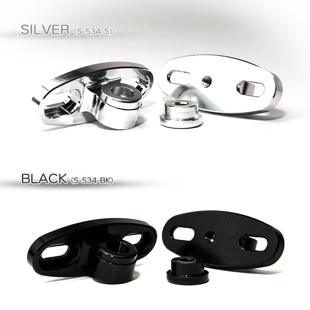 カウリング ミラー アタッチメント バイク オートバイ 汎用 カウルに