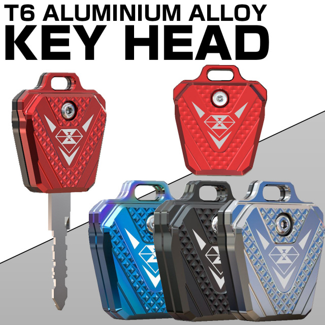 ホンダ海外モデル用 キーカバー キーケース キーホルダー 鍵 CB190R CBF190R CBF190TR CM300 アルミ製 汎用品 S-604 【メール便可】 