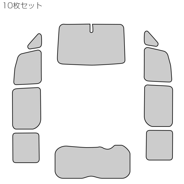 サンシェード 80系 ヴォクシー ノア エスクァイア 専用設計 全窓