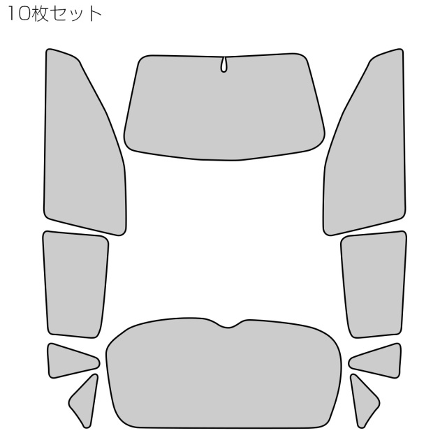 サンシェード 60系 ハリアー HARRIER 前期 専用設計 ハイブリッド対応