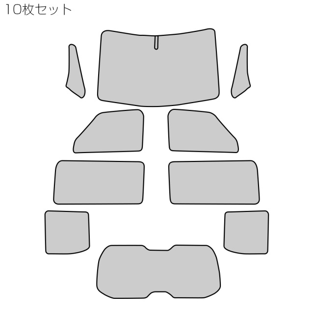 RP6 RP7 RP8 ステップワゴン エアー スパーダ対応 サンシェード 全窓用