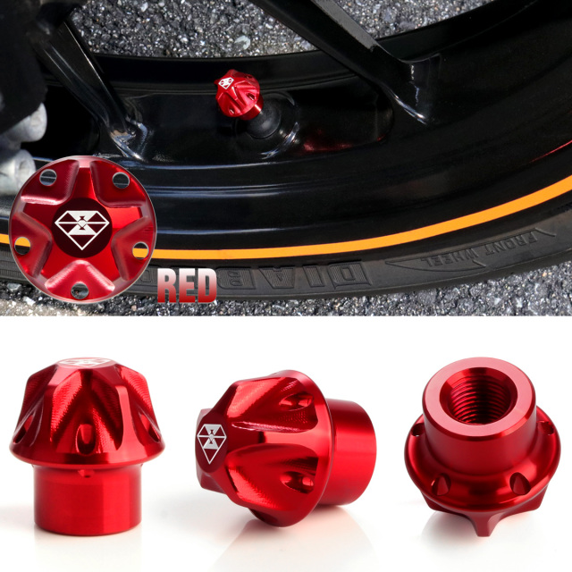 バイク エアバルブキャップ エアーバルブキャップ タイヤバルブ