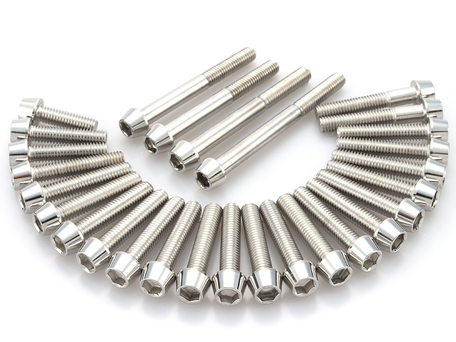 エンジンカバー ボルトセット CB400SF NC39 28本セット テーパーヘッド