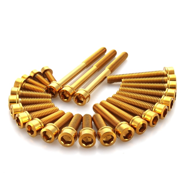 エンジンカバー ボルトセット RZ250 RZ350 25本セット スリム