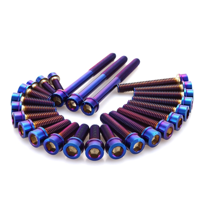 エンジンカバー ボルトセット RZ250 RZ350 25本セット スリムヘッド