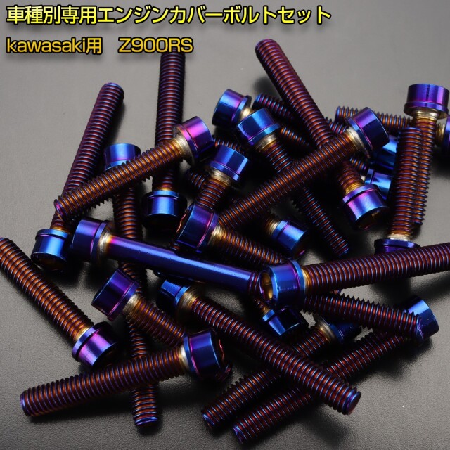 Z900RS エンジンカバー ボルトセット 27本セット スリムヘッド