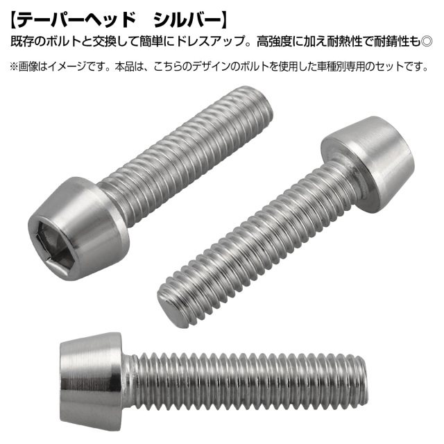 エンジンカバー ボルトセット ZEPHYR ゼファー750 RS 20本セット