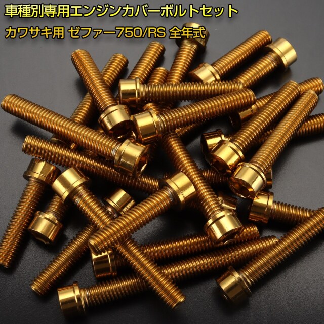 エンジンカバー ボルトセット ZEPHYR ゼファー750 RS 20本セット
