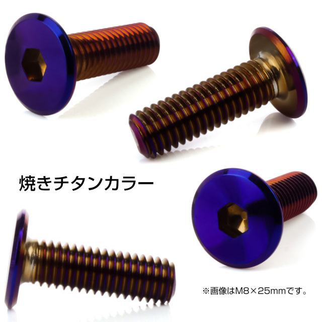 ブレーキ ディスクローター ボルト ヤマハ用 M8×20mm P=1.25