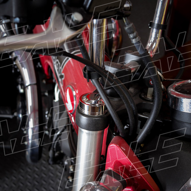 バイクパーツ カスタム ドレスアップ フロントフォークトップキャップ