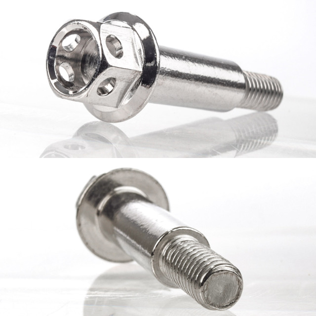 バイクレバー 取付用 ピボットボルト M6 P1.0 ピボット径8mm