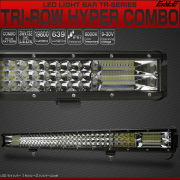 LED ライトバー 作業灯 73cm 396W TRI-ROW ハイパーコンボ 29インチ 19800lm 12V 24V 防水IP67 P-525