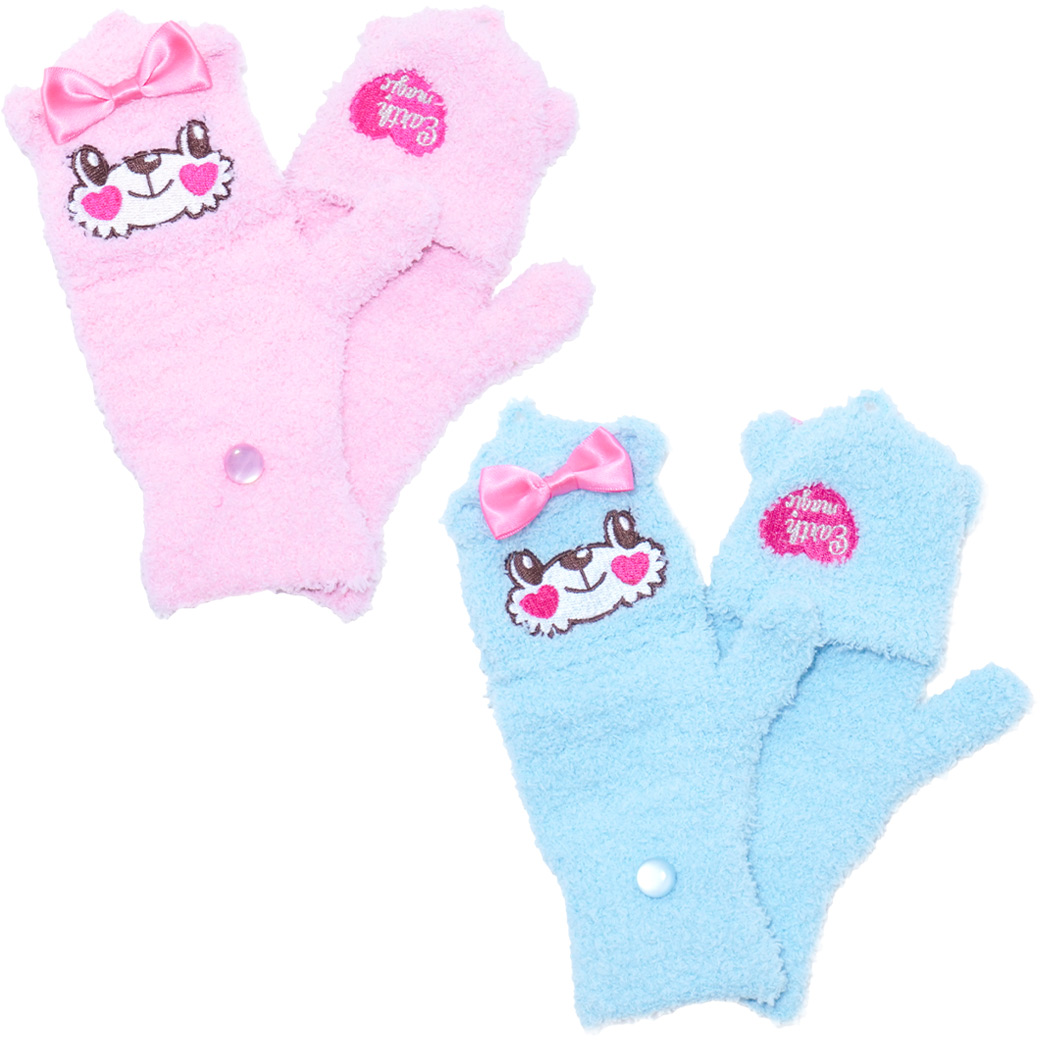 アースマジック EARTHMAGIC マフィーフェイス2wayミトン