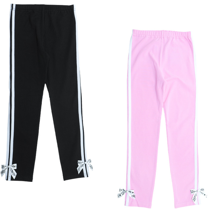 ライン入ベア天竺レギンス