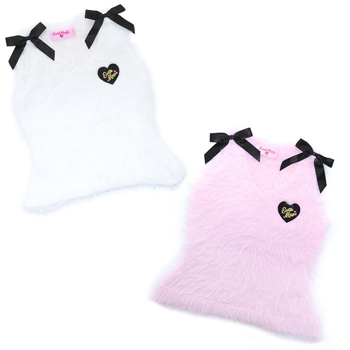 シャギーニットビスチェ