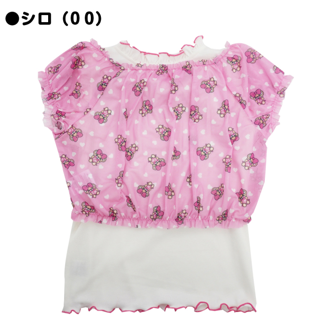 アースマジック EARTHMAGIC ミニ ハート マフィー 総柄 チュール パフトップス& タンクトップ セット 2021春夏