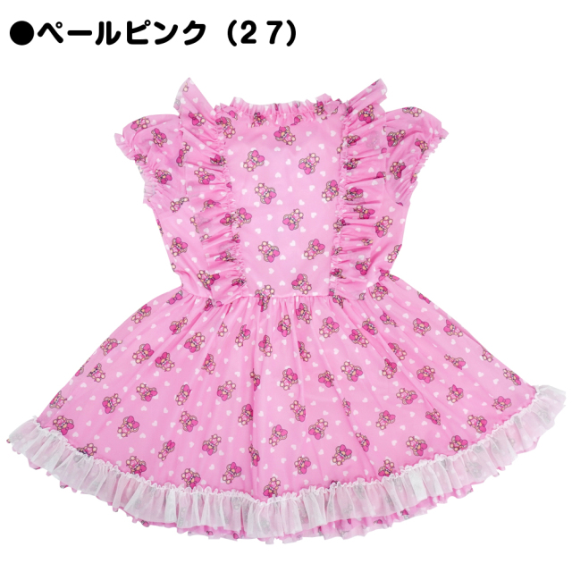 アースマジック EARTHMAGIC ミニ ハート マフィー 総柄 チュール ベビードール ワンピース 2021春夏