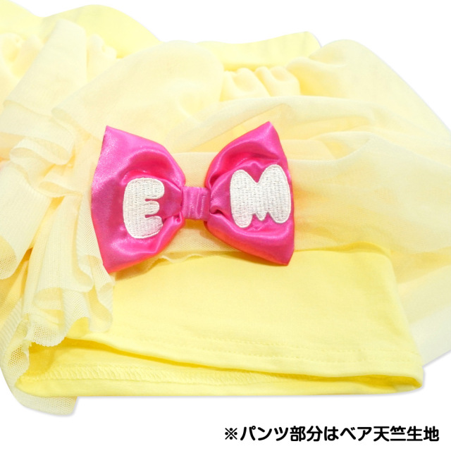 アースマジック EARTHMAGIC チュールショートパンツ 多段フリル ぷっくりリボン2021春夏