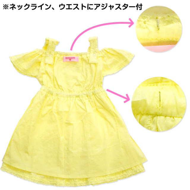 アースマジック EARTHMAGIC コットンレースワンピース マフィー フラワーレース オフショルダー 2021春夏