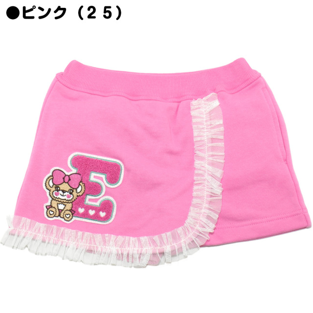 アースマジック EARTHMAGIC ボアポケット＆裏毛ラップキュロット マフィー シロ ピンク プードルボア ショートパンツ 2021秋冬