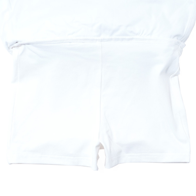 アースマジック EARTHMAGIC ハートキルティング台形スカート シロ ペールピンク マフィー インナーパンツ付 2022秋冬